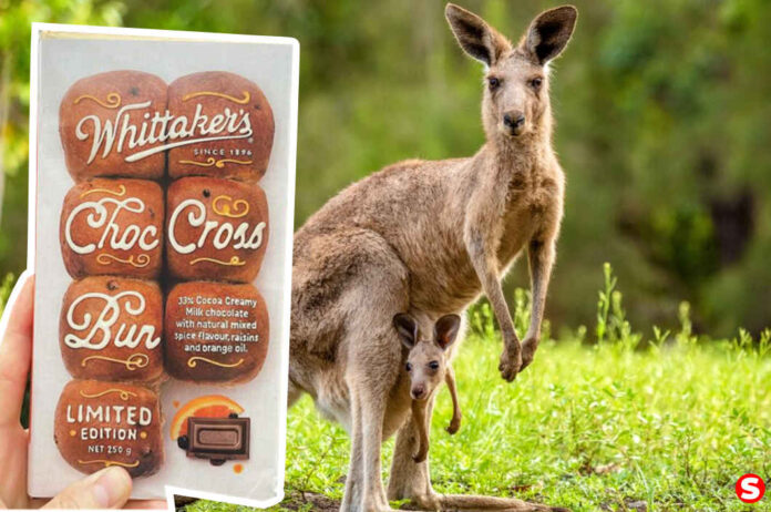 Whittaker's Choc Cross Bun news