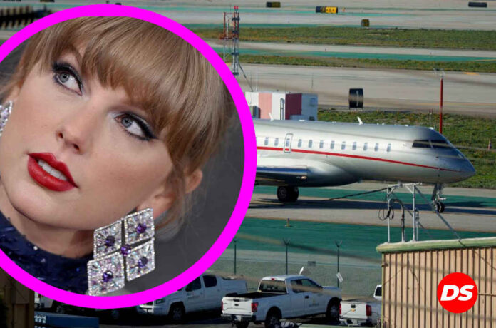 Taylor Swift and her private jet